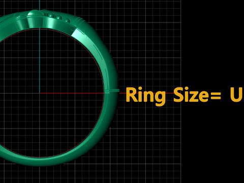 BEAUTI RING FOR WOMEN 3D PRINTABLE MODEL 3D Print Model