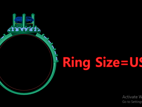 SOLITAIRE WEDDING RING FOR WOMEN 3D PRINTABLE MODEL 3D प्रिंट मॉडल