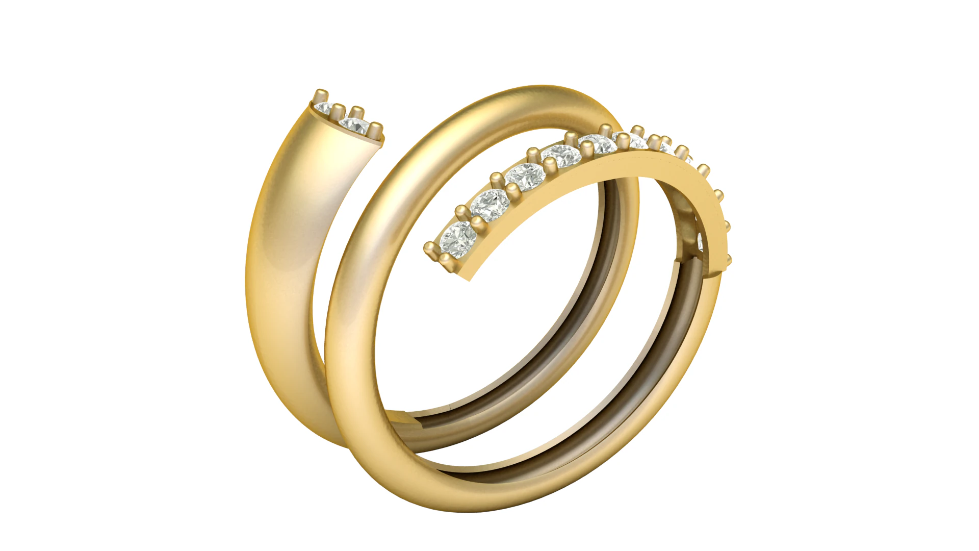 STYLISH SOLITAIRE DIAMOND RING 3D PRINTABLE MODEL 3D Print Model .c4d .max .obj .3ds .fbx .stl .blend