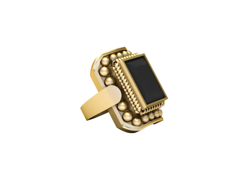 TURKISH MEN FASHION RING 3D PRINTABLE MODEL 3D Print Model