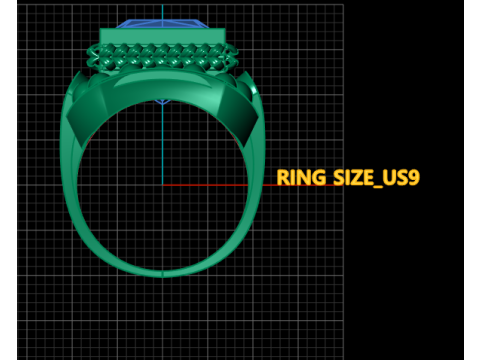 TURKISH MEN FASHION RING 3D PRINTABLE MODEL 3D Print Model