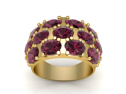 TURKISH RING FOR MEN 3D PRINTABLE MODEL 3D Print Model