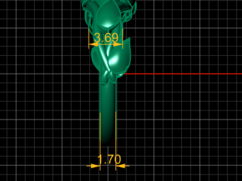 SOLITAIRE ENGAGEMENT RING 3D PRINTABLE MODEL Modèles 3D en vedette