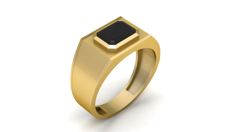 MEN FASHION RING 3D PRINTABLE MODEL Modello di stampa 3D .c4d .max .obj .3ds .fbx .stl .blend 