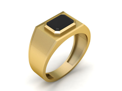 MEN FASHION RING 3D PRINTABLE MODEL 3D 프린트 모델