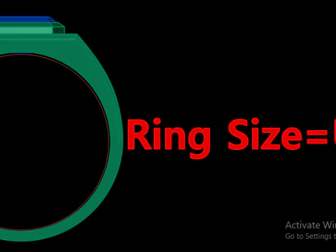 MEN FASHION RING 3D PRINTABLE MODEL 3D Print Model