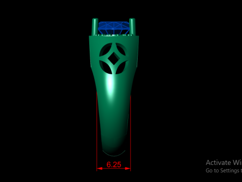 MEN FASHION RING 3D PRINTABLE MODEL Modèles 3D en vedette