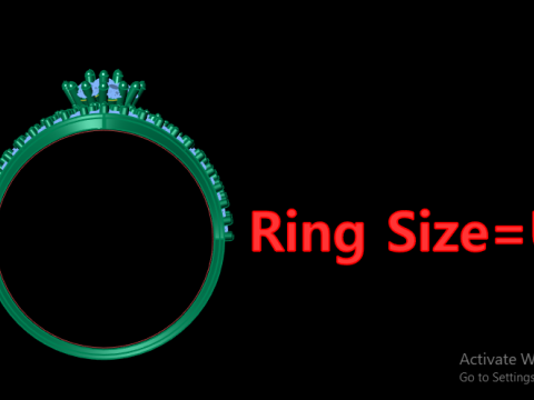 FILIGREE DIMOND RING FOR WOMEN 3D PRINTABLE MODEL 3D Baskı Modeli
