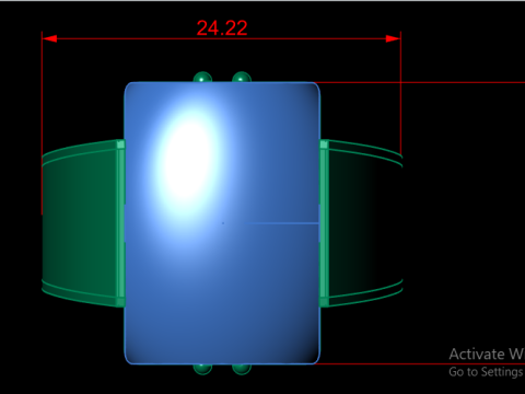 MENS FASHION RING 3D PRINTABLE MODEL 3D Baskı Modeli