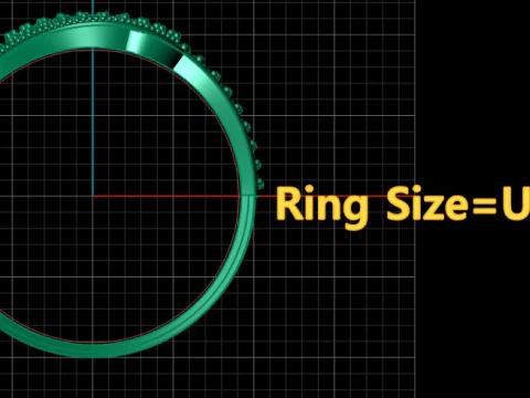 LUXURY ENGAGMENT RING 3D PRINTABLE MODEL 3D Print Model