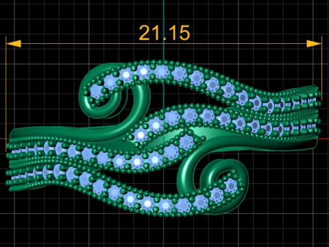 LUXURY ENGAGMENT RING 3D PRINTABLE MODEL Modello di stampa 3D