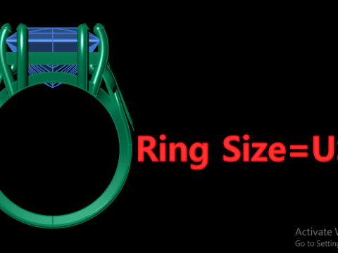 MEN ITALIAN RING 3D PRINTABLE MODEL 3D Print Model