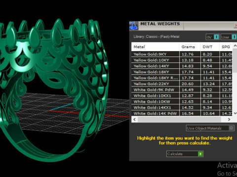 FISH TEXTURE MAN RING 3D PRINTABLE MODEL 3Dプリントモデル