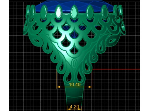 FISH TEXTURE MAN RING 3D PRINTABLE MODEL 3D Print Model