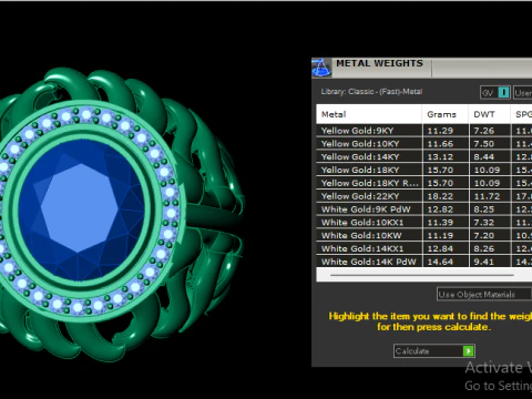 MENS FASHION ITALIAN RING 3D PRINTABLE MODEL 3D Print Model