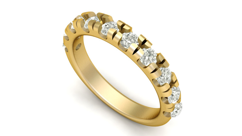 ENGAGEMENT RINGS 3D PRINTABLE MODEL 3D प्रिंट मॉडल .c4d .max .obj .3ds .fbx .stl .blend 