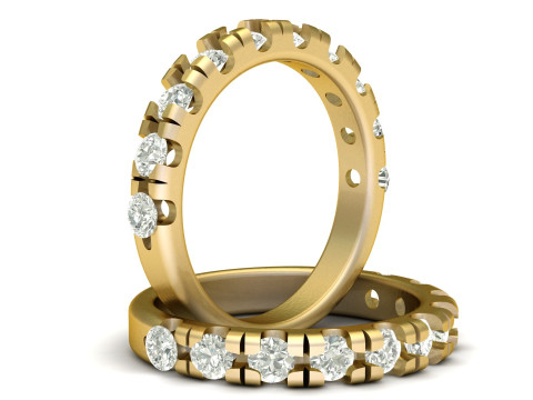 ENGAGEMENT RINGS 3D PRINTABLE MODEL 3D प्रिंट मॉडल