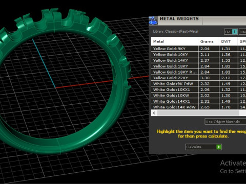 ENGAGEMENT RINGS 3D PRINTABLE MODEL 3D प्रिंट मॉडल