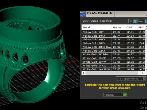 LUXURIOUS MEN RING 3D PRINTABLE MODEL 3D Print Model