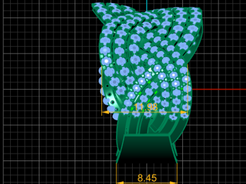 FILIGREE ENGAGEMENT RING FOR WOMEN 3D PRINTABLE MODEL 3D 프린트 모델