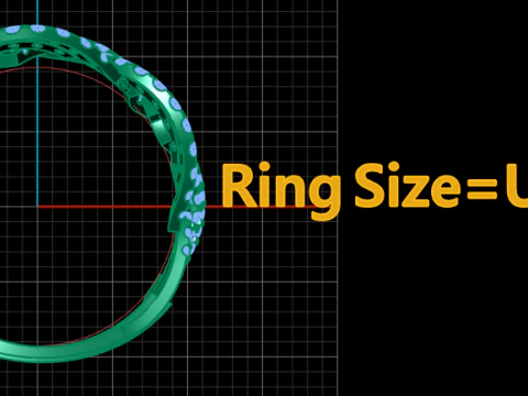 FILIGREE ENGAGEMENT RING FOR WOMEN 3D PRINTABLE MODEL 3D Print Model