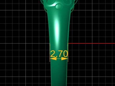 럭셔리 약혼 반지 3D 인쇄 가능 모델 3D 프린트 모델