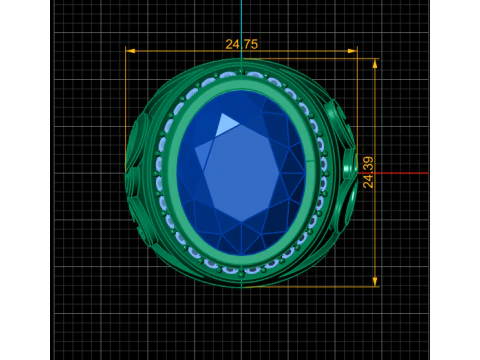 BRACELETS EARRINGS RINGS NECKLACES KEYCHAINS BROOCHES BADGES CUFFLINKS TURKISH MEN FASHION RING 3D 3D Print Model
