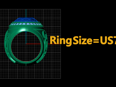 BRACELETS EARRINGS RINGS NECKLACES KEYCHAINS BROOCHES BADGES CUFFLINKS TURKISH MEN FASHION RING 3D 3D Print Model