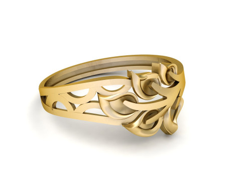 STYLISH MEN FASHION RING 3D PRINTABLE MODEL 3D-printmodel