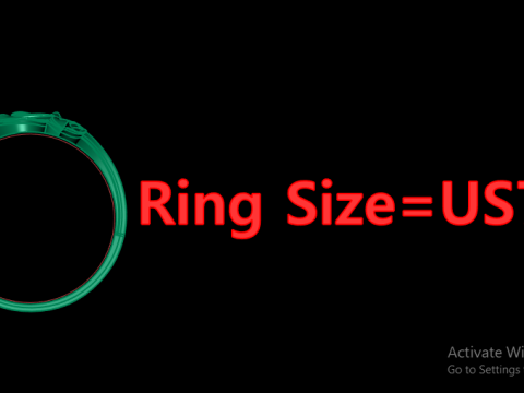STYLISH MEN FASHION RING 3D PRINTABLE MODEL 3D-printmodel