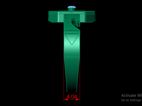 TURKISH MENS RING 3D PRINTABLE MODEL Modelo de impresión 3D