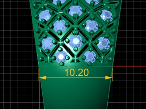LUXURY CROWN RING 3D PRINTABLE MODEL 3Dプリントモデル
