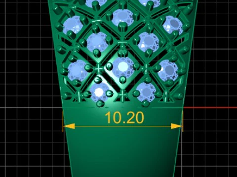 LUXURY CROWN RING 3D PRINTABLE MODEL 3D Print Model