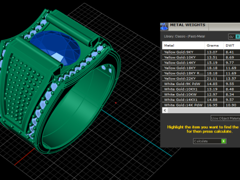 LUXURY MEN FASHION RING 3D PRINTABLE MODEL Modelo de Impressão 3D