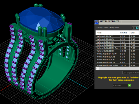 LUXURY WEDDING DIMOND RING FOR WOMEN 3D PRINTABLE MODEL 3Dプリントモデル