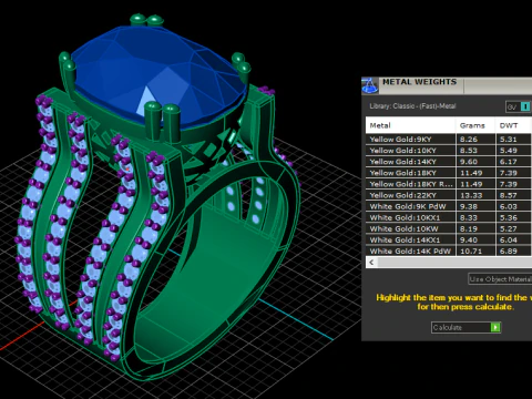 LUXURY WEDDING DIMOND RING FOR WOMEN 3D PRINTABLE MODEL 3D Print Model