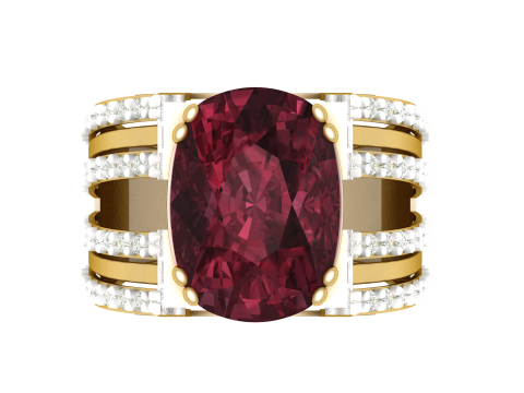 LUXURY WEDDING DIMOND RING FOR WOMEN 3D PRINTABLE MODEL 3Dプリントモデル