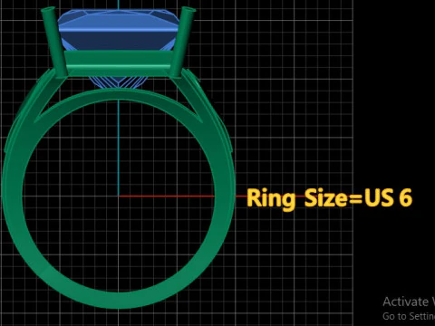 COUPLE HEART ENGAGEMENT RINGS 3D PRINTABLE MODEL 3D Print Model