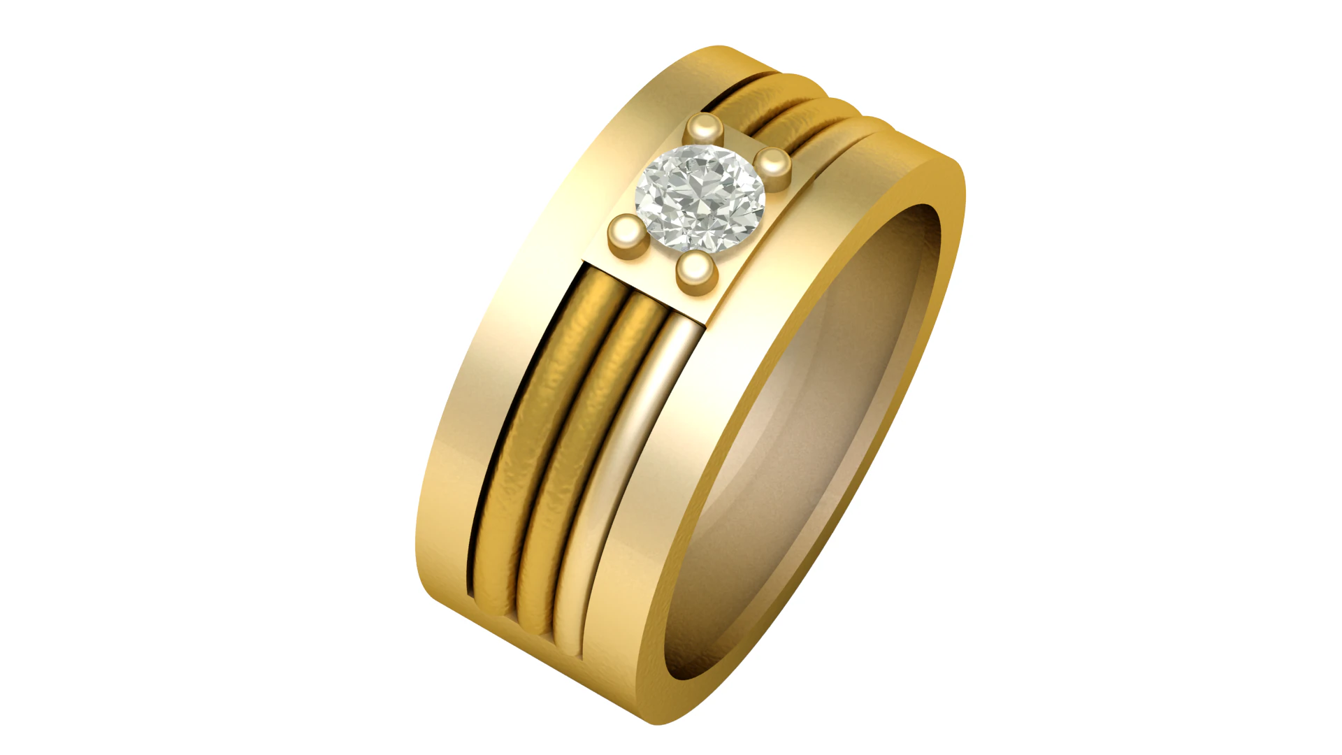 WOMEN WEDDING RING 3D PRINTABLE MODEL 3D Print Model .c4d .max .obj .3ds .fbx .stl .blend