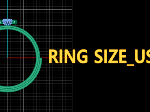 WOMEN WEDDING RING 3D PRINTABLE MODEL 3D Print Model