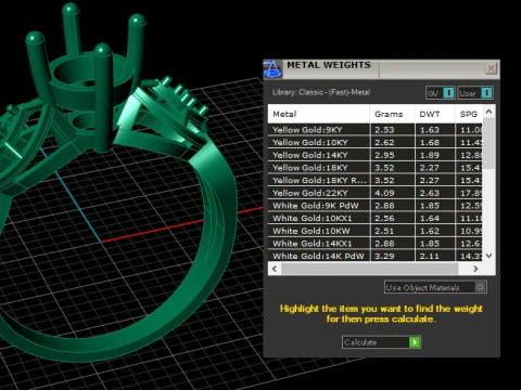 LUXURY DIOMOND RING FOR WOMEN 3D PRINTABLE MODEL 3D Print Model