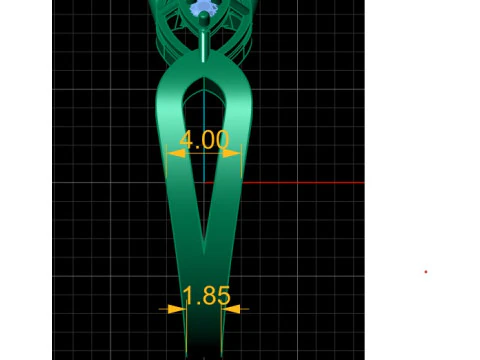 LUXURY DIOMOND RING FOR WOMEN 3D PRINTABLE MODEL 3D Print Model