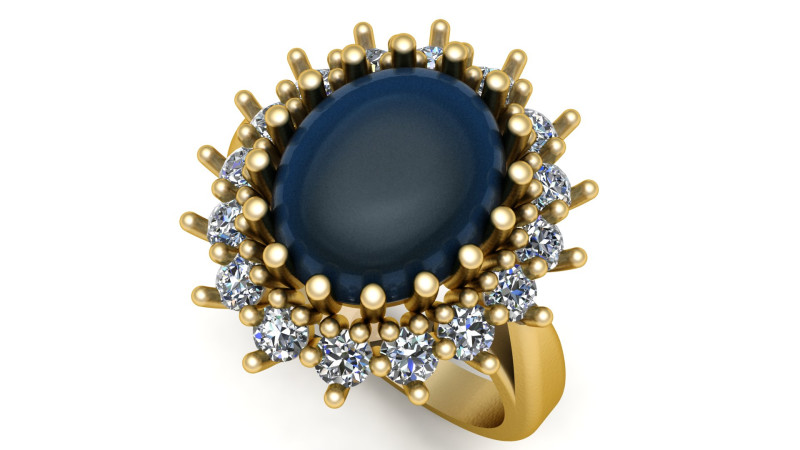 PROPOSAL COUPLES JEWELRY RING 3D PRINTABLE MODEL 3D 프린트 모델 .c4d .max .obj .3ds .fbx .stl .blend 