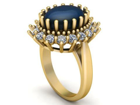 PROPOSAL COUPLES JEWELRY RING 3D PRINTABLE MODEL 3D 프린트 모델