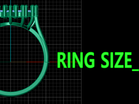 ENGAGEMENT DIMOND RING 3D PRINTABLE MODEL Modèles 3D en vedette