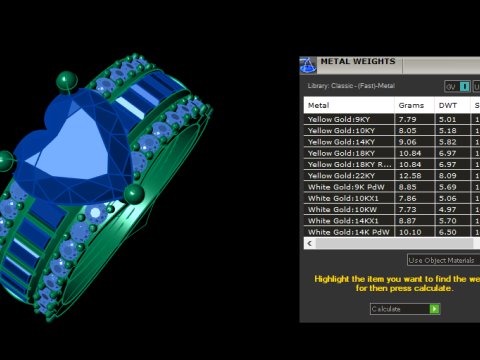 PROPOSAL HEART RING 3D PRINTABLE MODEL Modèles 3D en vedette