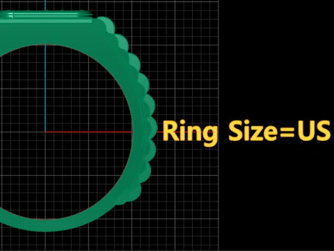 STYLISH RADO MEN RING 3D PRINTABLE MODEL 3D Print Model