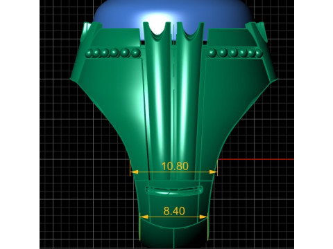 TURKISH MENS RING 3D PRINTABLE MODEL 3D 打印模型
