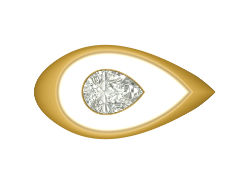 MEN FASHION SINGLE DIMOND RING 3D PRINTABLE MODEL 3D 프린트 모델