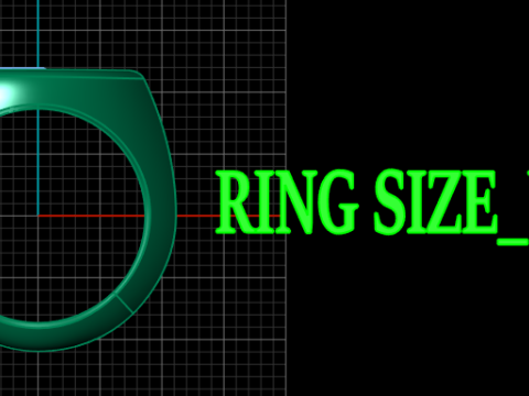 MEN FASHION SINGLE DIMOND RING 3D PRINTABLE MODEL 3D 프린트 모델
